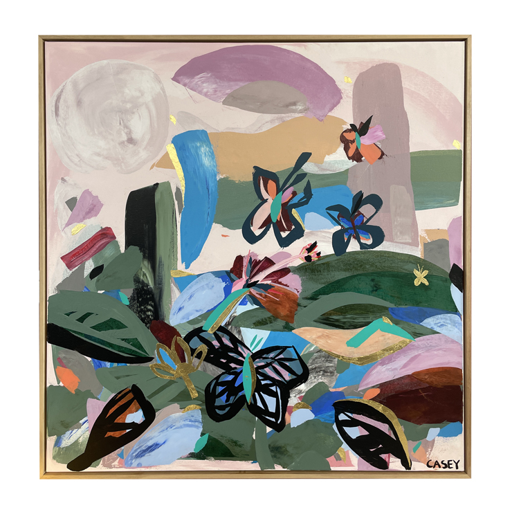Casey Burrill Garden of the Sleeping Giant Original Artwork