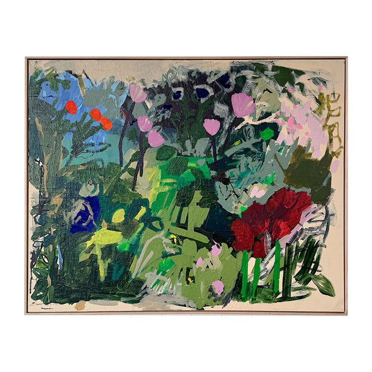 Jessica Baker Wild Garden Good Energy Original Artwork