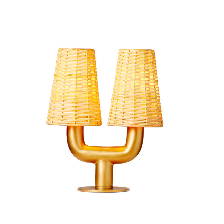 Jorge Rattan Table Lamp