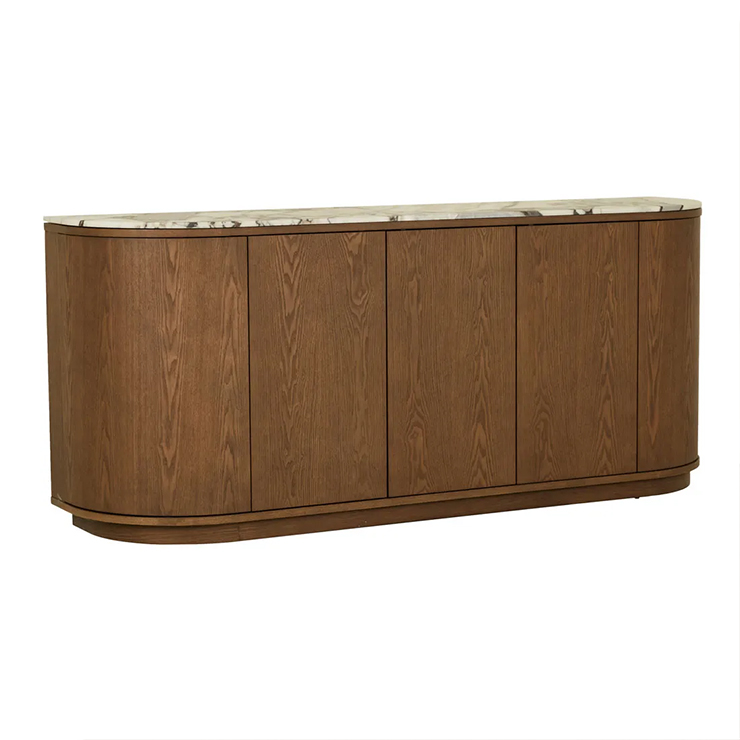 Oberon Crescent Marble Buffet