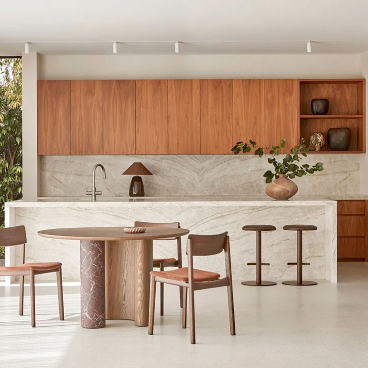 Plum Swivel Barstool - Image 5